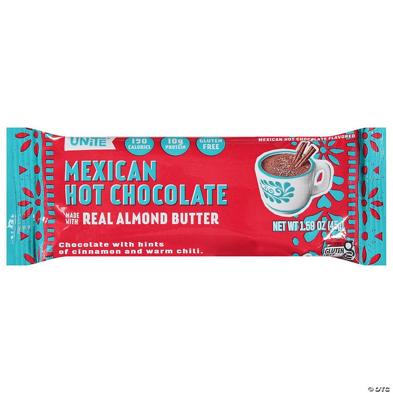Unite Bar Protein Mexico Hot Chocolate 1.59 oz (Pack of 12)