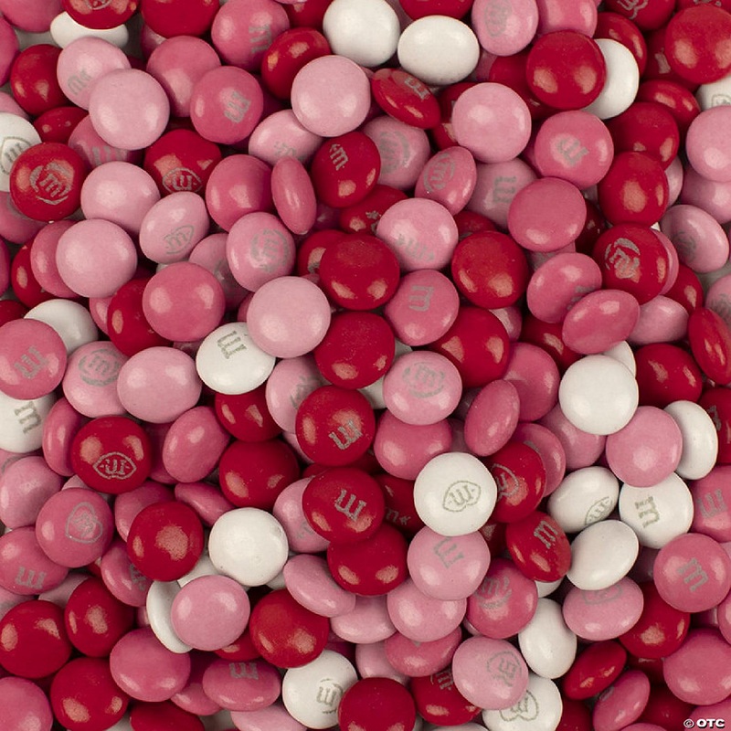 12oz Valentine’s Day M&Ms Candy – Milk Chocolate (approx. 375 Pcs)