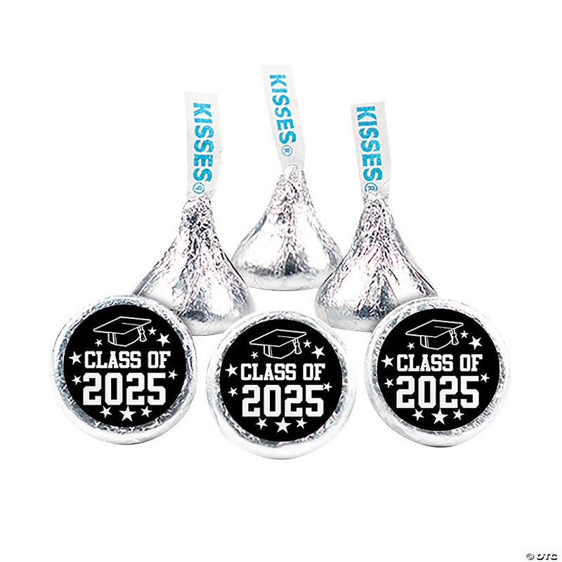 8 oz. Class of 2025 Hersheys Kisses – 50 Pc.