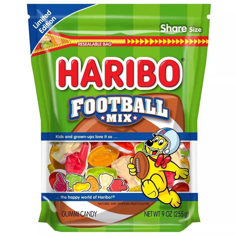 Haribo Football Mix Gummy Candy: 9-Ounce Bag