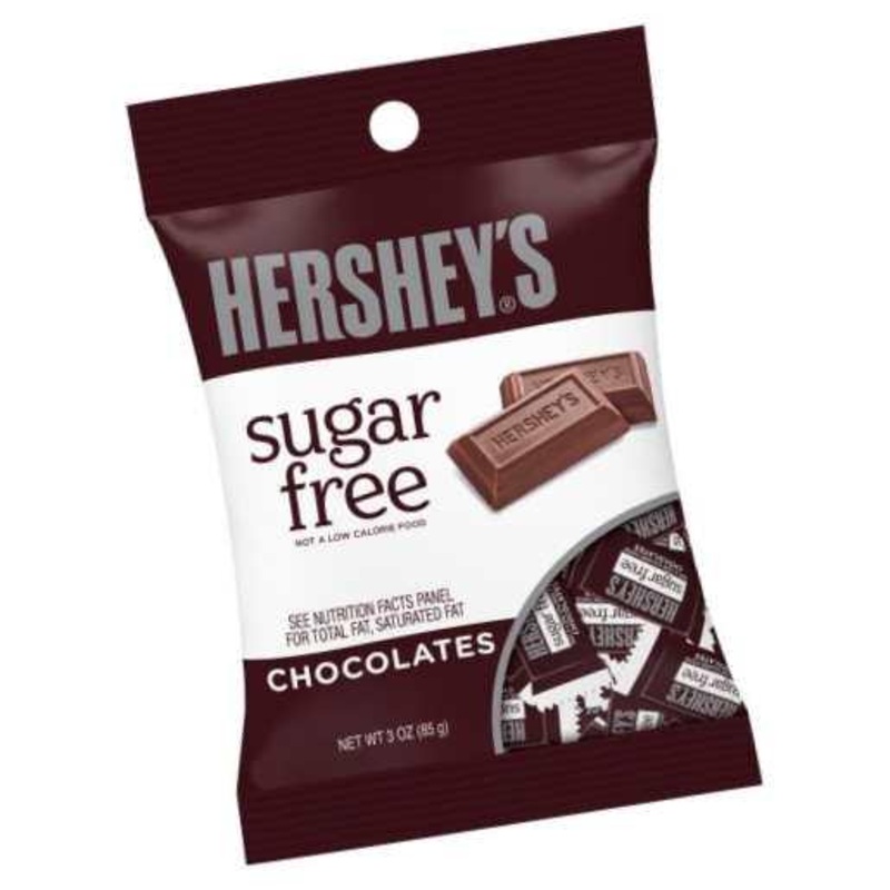 Hershey’s Milk Chocolate Bars Sugarfree Bags