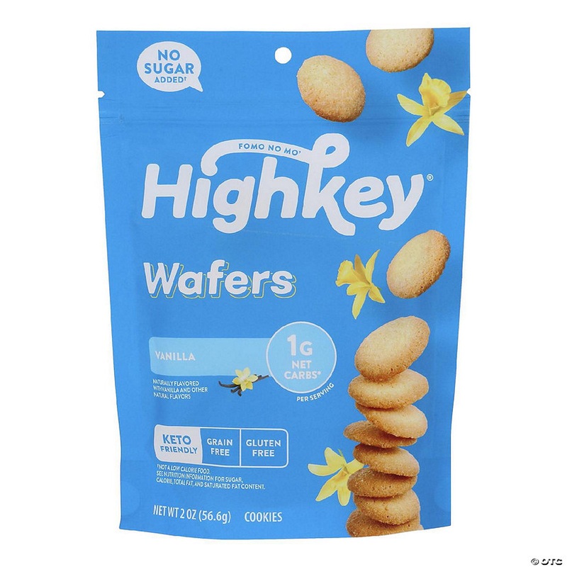 High Key – Cookie Wafer Vanilla Keto – Case of 6-2 OZ