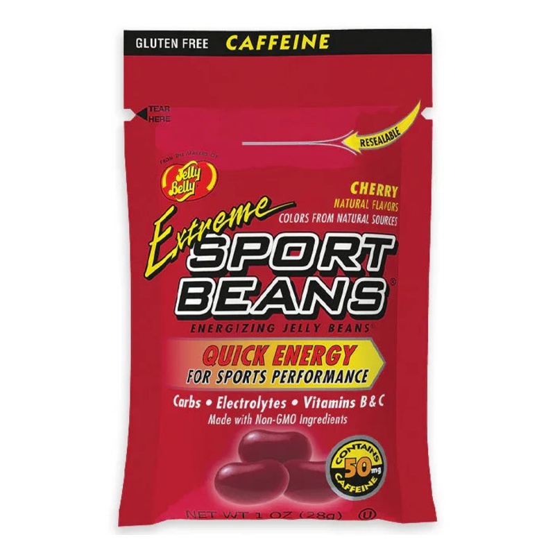 Jelly Belly Extreme Sport Beans – Cherry Peg Bags: 24-Piece Display