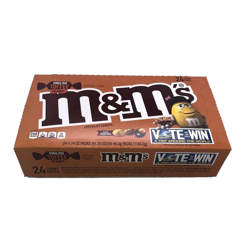 M&M’s English Toffee Peanut Chocolate Candies