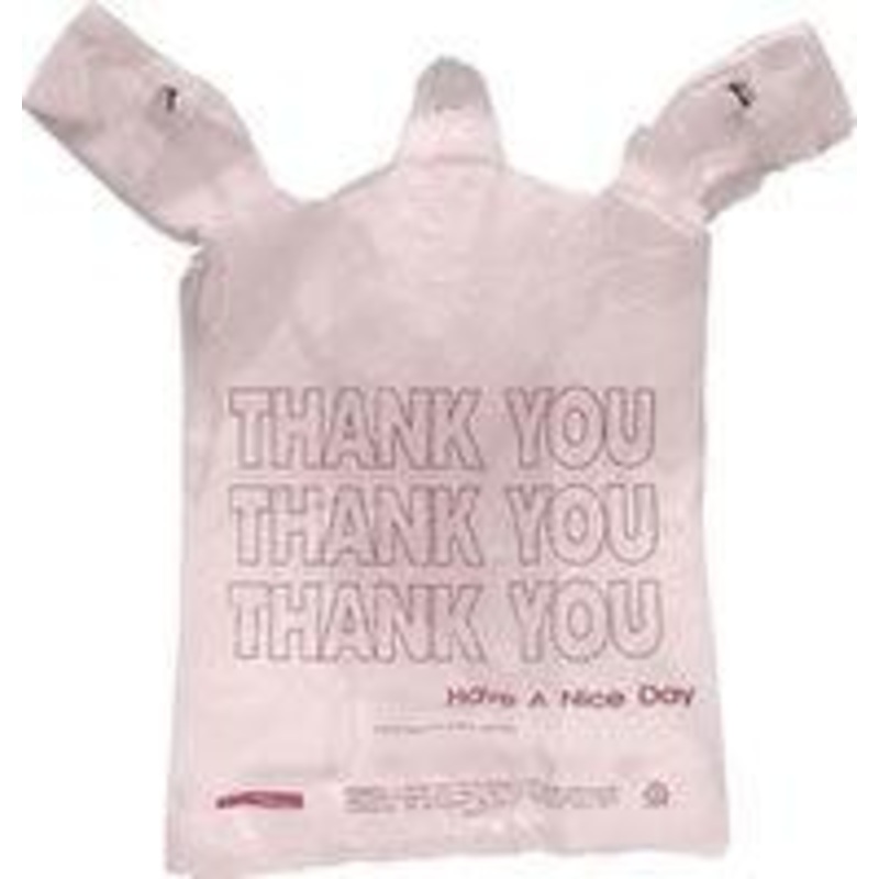 Plastic Thank You Bags