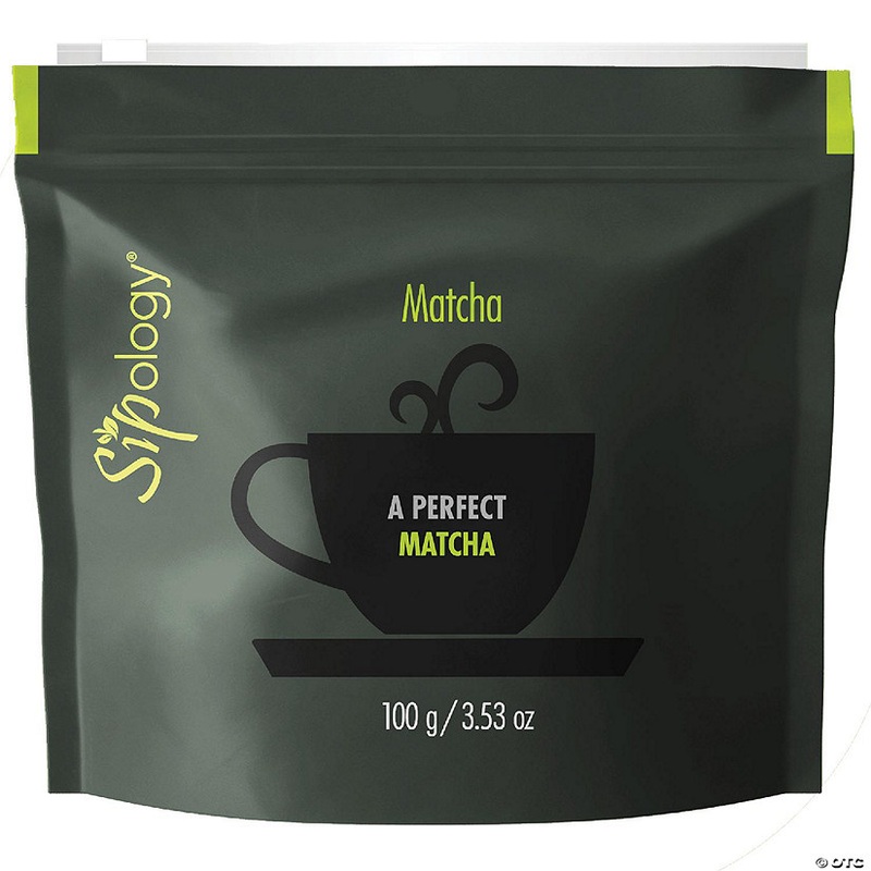 Sipology Premium Matcha 3.53oz Bag, 62.5 Servings, Natural Energy & Antioxidants