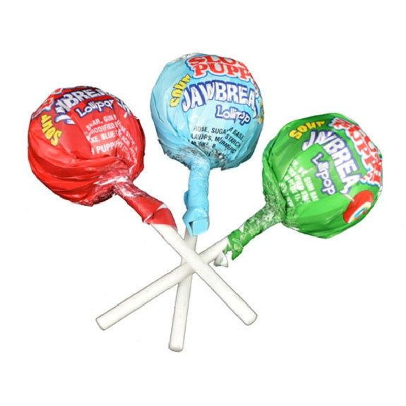 Slush Puppy Sour Jawbreaker Pop