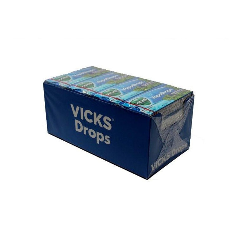 Vicks Menthol Flavor Vapo Cough Drops