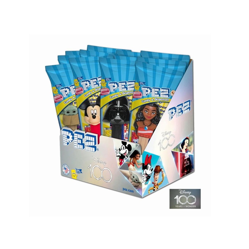 Disney 100th Anniversary Pez Dispensers