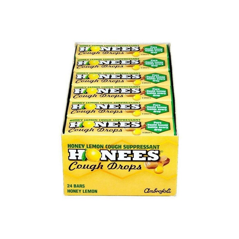 Honees Honey Lemon Filled Cough Drops