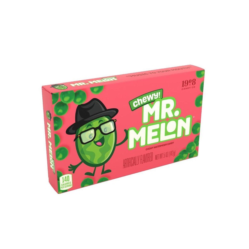 Mr. Melon Chewy Watermelon Candy 5 oz. Theater Box