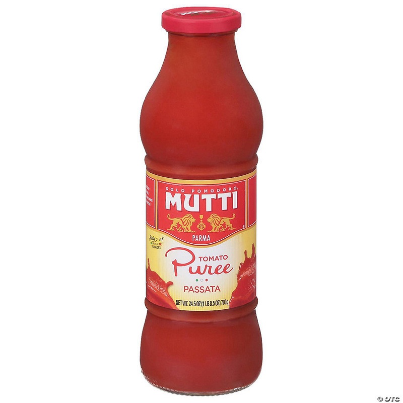 Mutti Tomato Puree Passata 24.5 oz (Pack of 12)