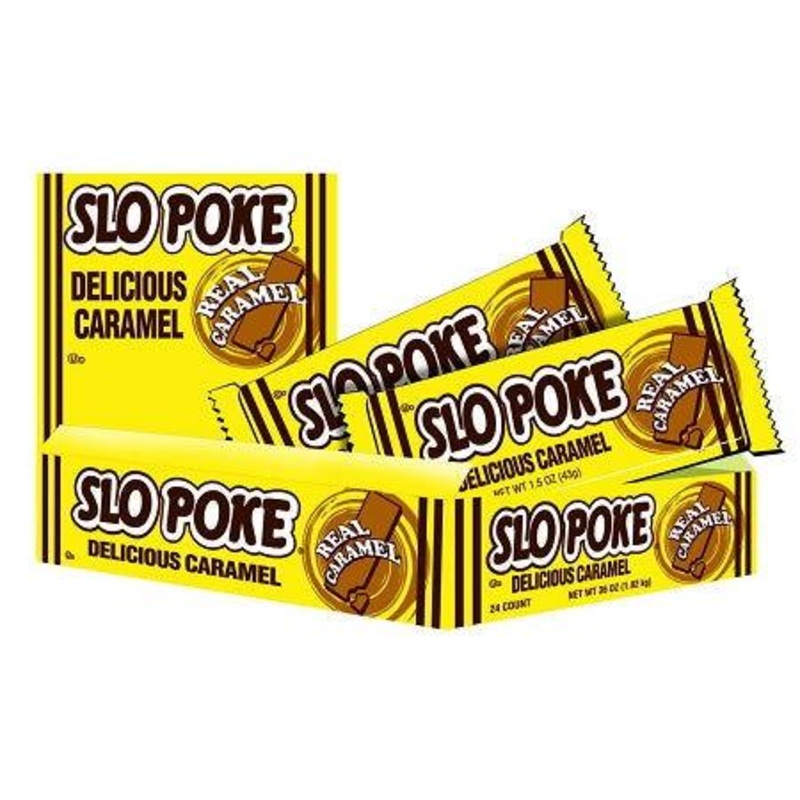 Slo Pokes Delicious Caramel – Candy Bars