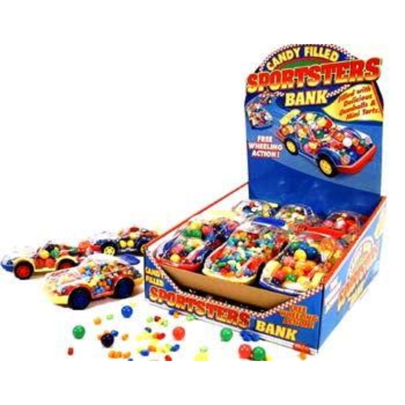 Sportster Candy Filled Toy Car