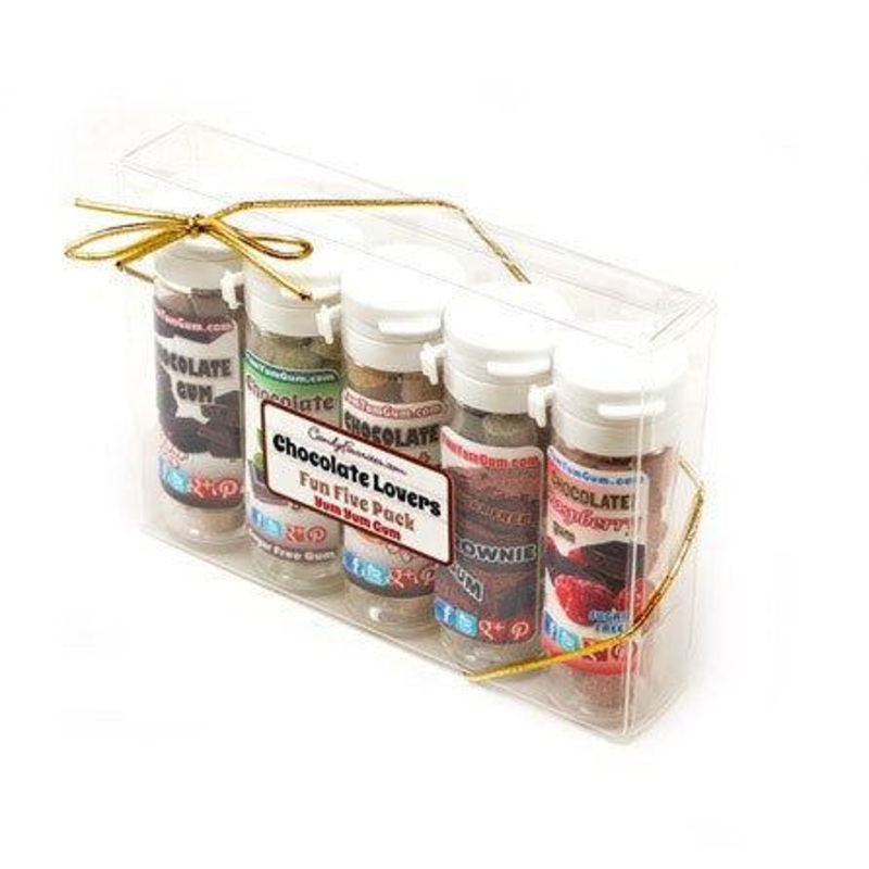 Sugar Free Yum Yum “Chocolate Lovers” Five Pack Gum Assortment