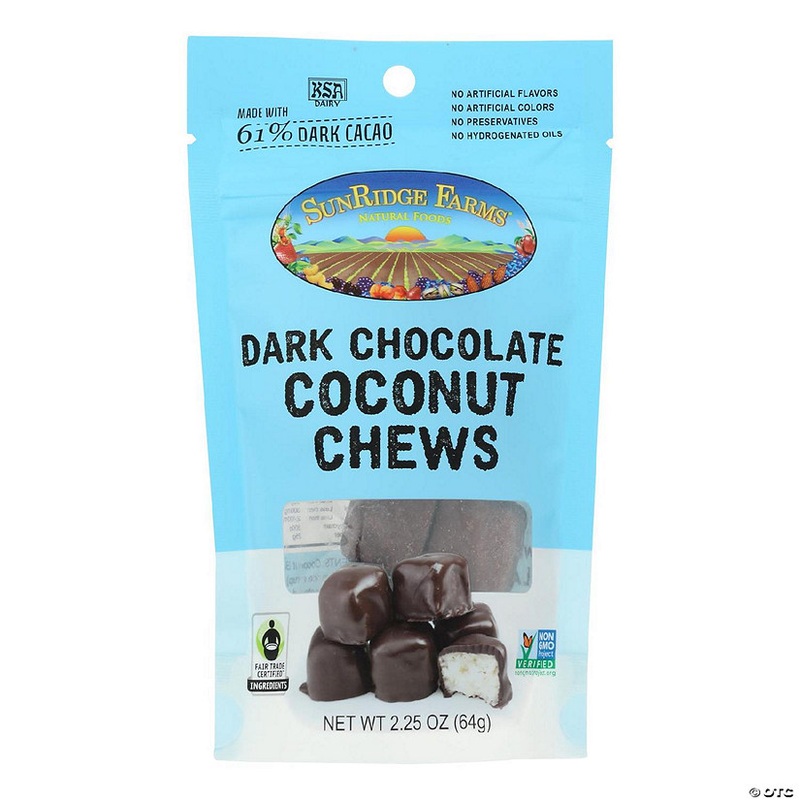 Sunridge Farms Coconut Chews – Case of 8 – 2.25 OZ