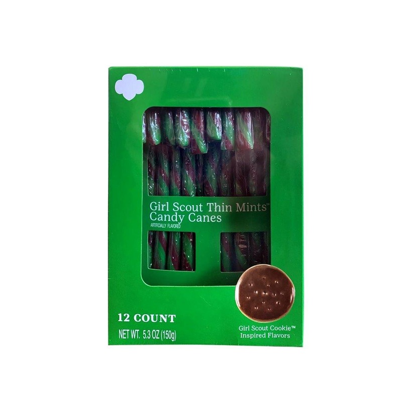 Thin Mints Candy Canes 12 Count Tray