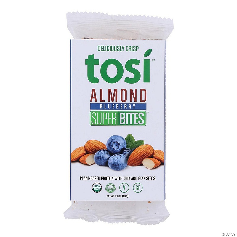 Tosi – Superbites Blbry Almond – Case of 12 – 2.4 OZ