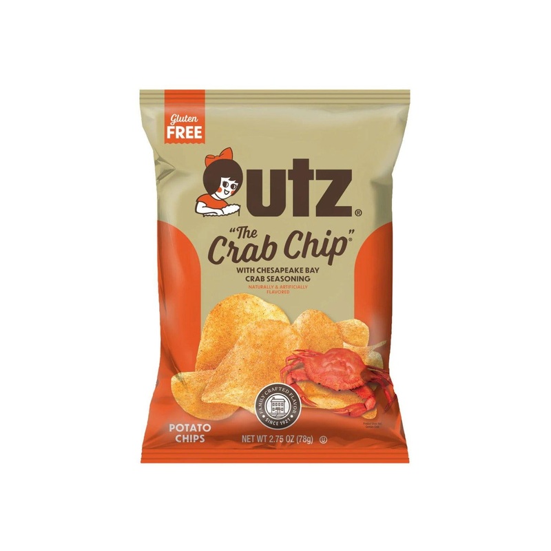 Utz “The Crab Chip” Potato Chips Bags