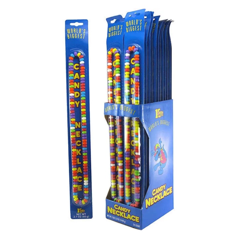 World’s Biggest Candy Necklaces: 24-Piece Box