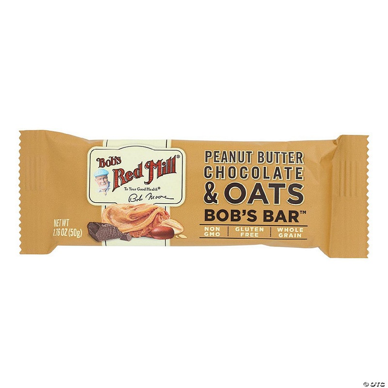 Bob’s Red Mill – Bar Pnutbt Chocolate Ots – Case of 12 – 1.76 OZ