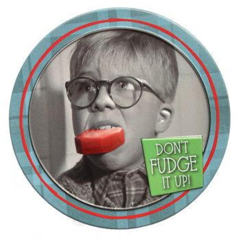 Boston America A Christmas Story “Don’t Fudge It Up” 1.5 oz. Candy Tins
