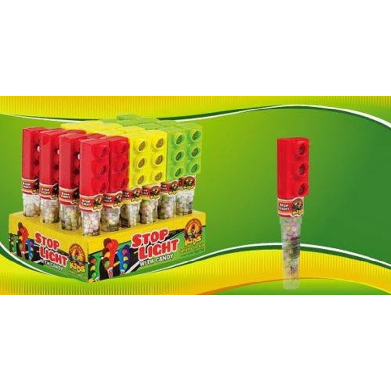 Candy Filled Stop Light