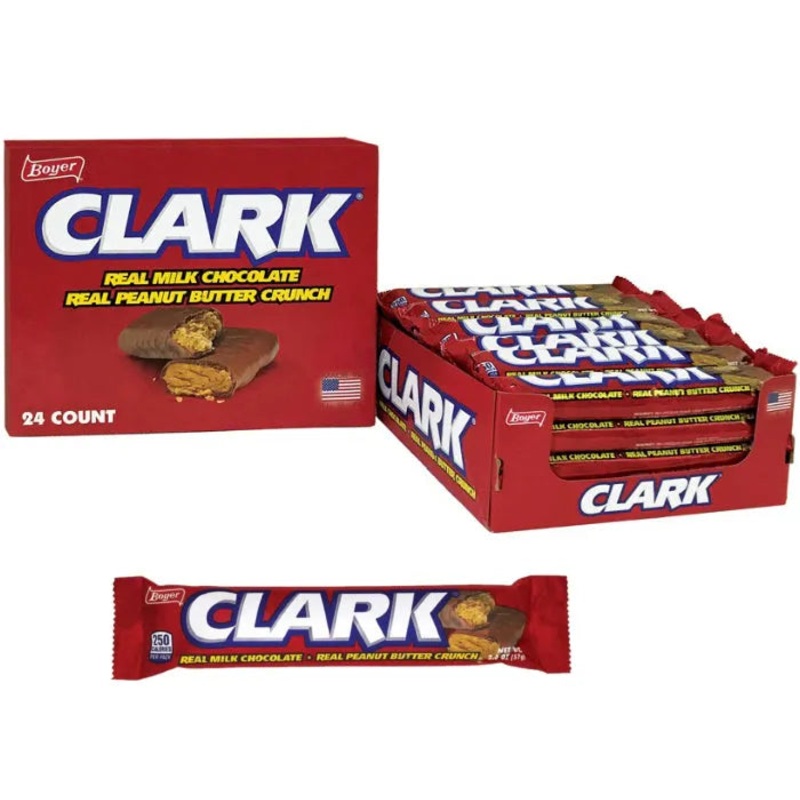 Clark Candy Bars: 24-Piece Box