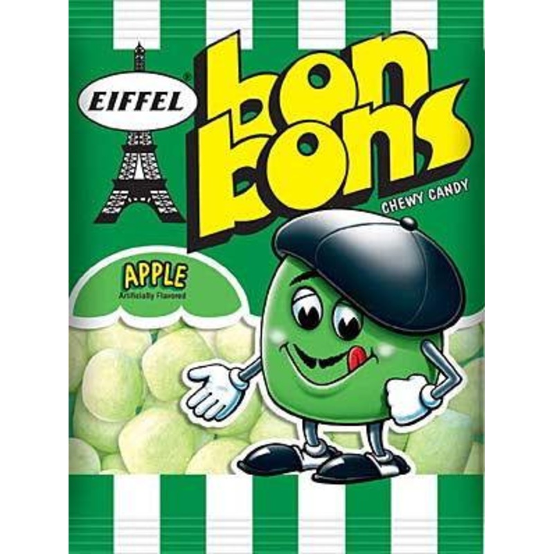 Eiffel Bon Bons Apple Chewy Candy