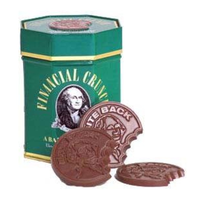 Financial Crunch Chocolate Tin