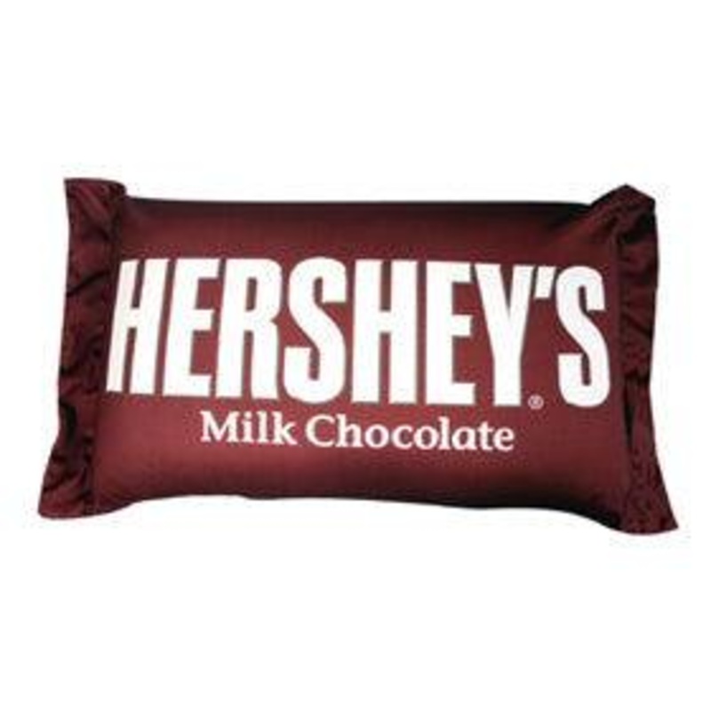 Hersheys Milk Chocolate Candy Bar Pillow Large