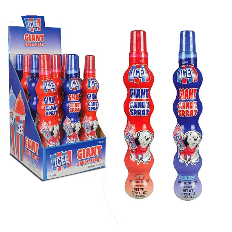 ICEE Giant Candy Spray: 12-Piece Display