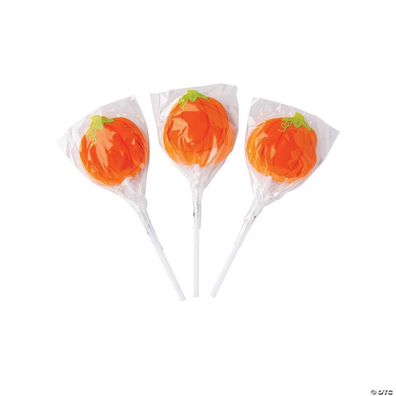 Lil Pumpkin Party Lollipops – 12 Pc.