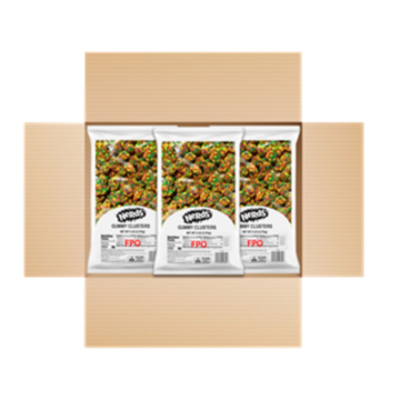 Nerds Rainbow Gummy Cluster Bulk 5lb