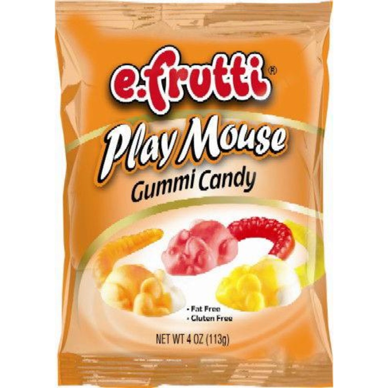 Play Mouse Gummi Candy Bags
