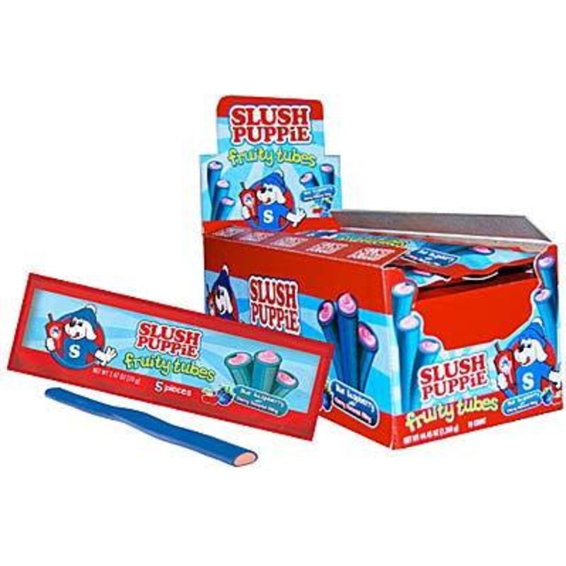 Slush Puppie Blue Raspberry Fruity Tubes