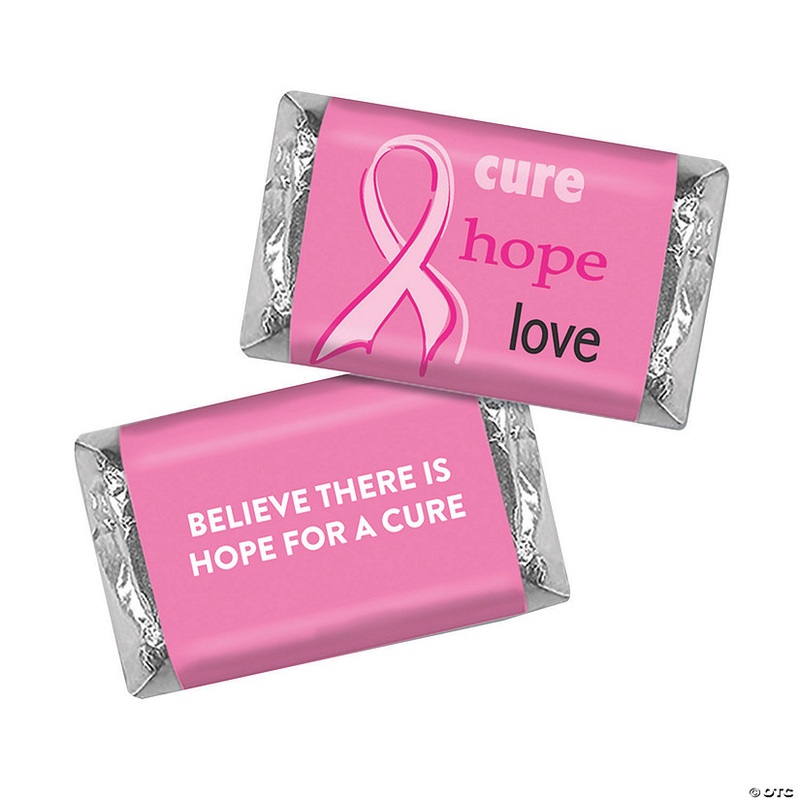 6.4 oz. Breast Cancer Awareness Hersheys Miniatures Chocolate Candy – 20 Pc.