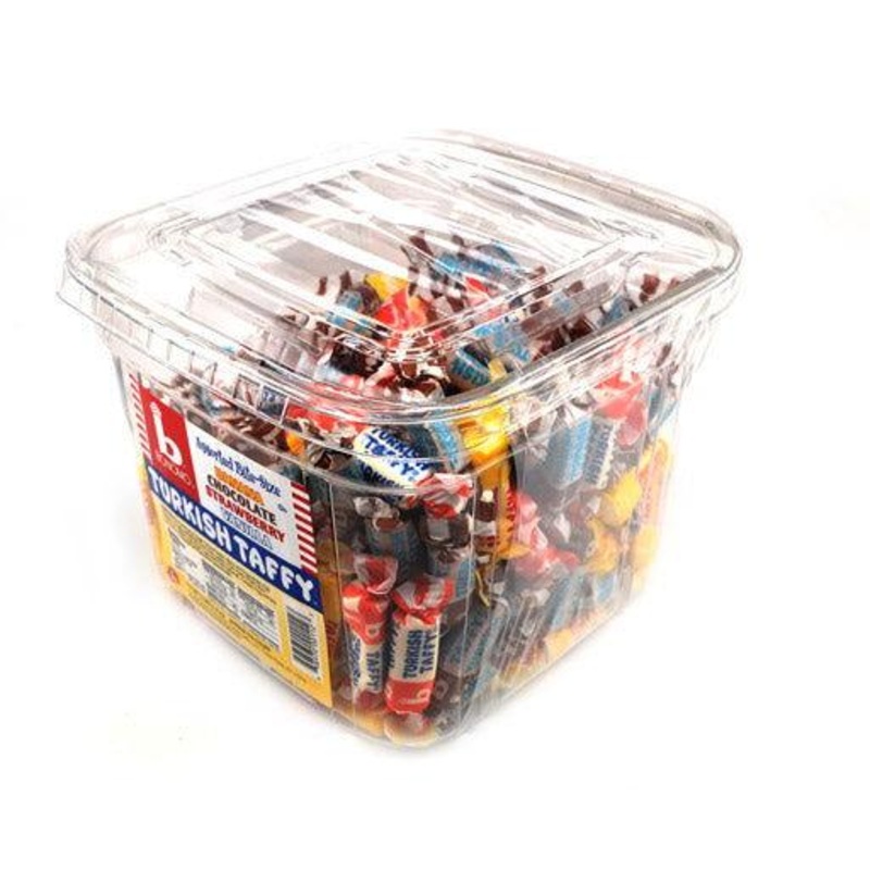 Assorted Bonomo Turkish Taffy Jar