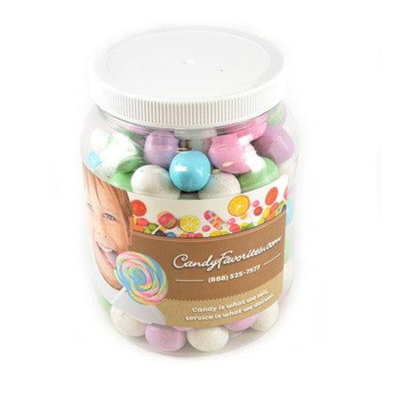Brach’s Pastel Fiesta Malt Eggs Candy Jar