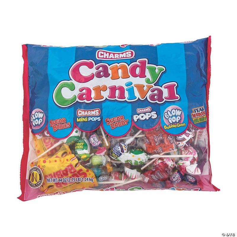 Bulk Charms Carnival Candy – 100 Pc.