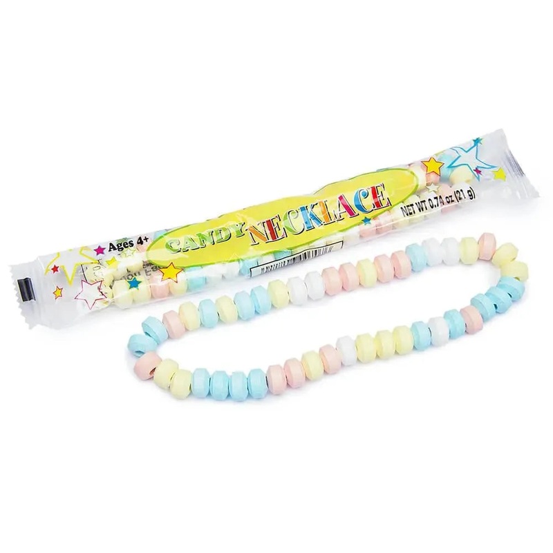 Candy Necklaces – Wrapped: 100-Piece Box
