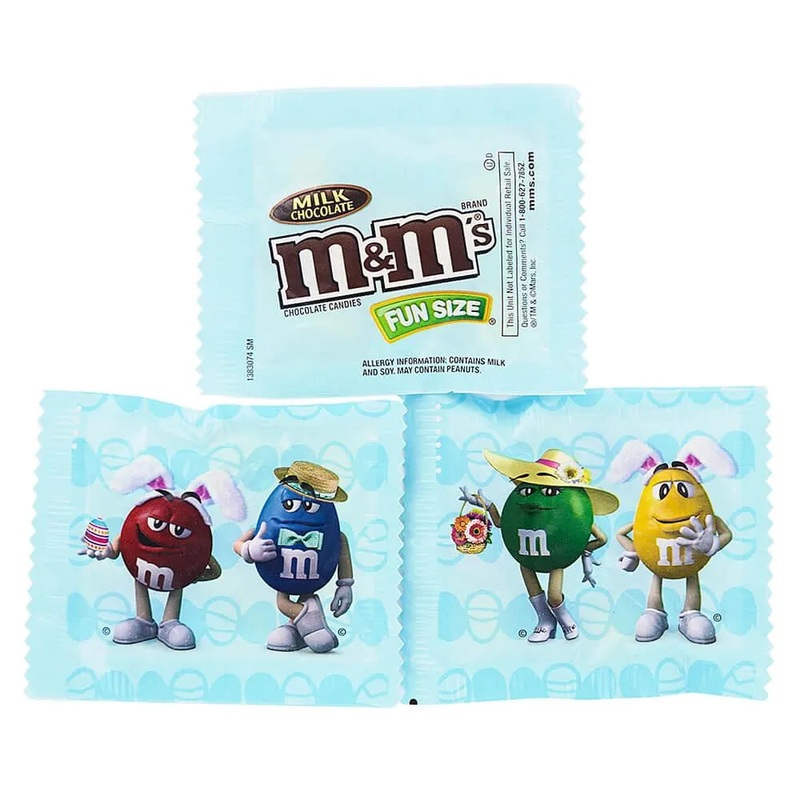 Easter M&M’s Candy Fun Size Packs: 20-Piece Bag