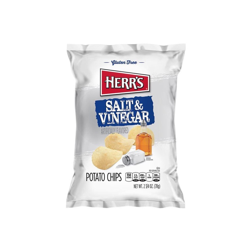 Herrs Salt & Vinegar Potato Chips Bags