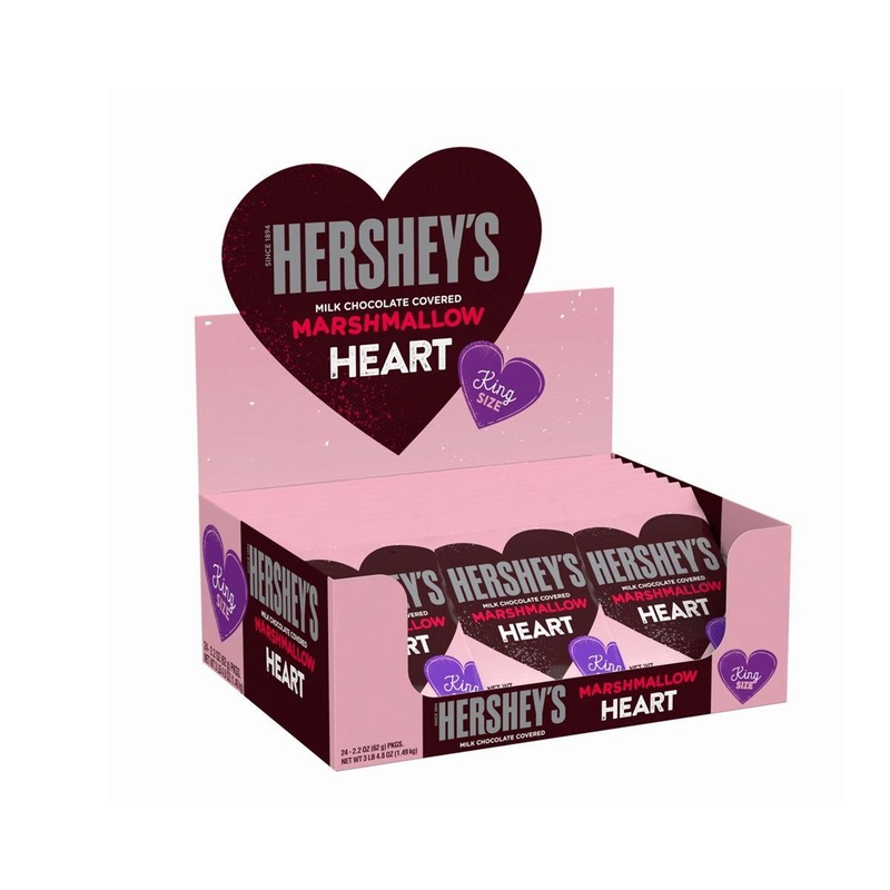 Hershey’s Valentine Chocolate Covered Marshmallow Hearts