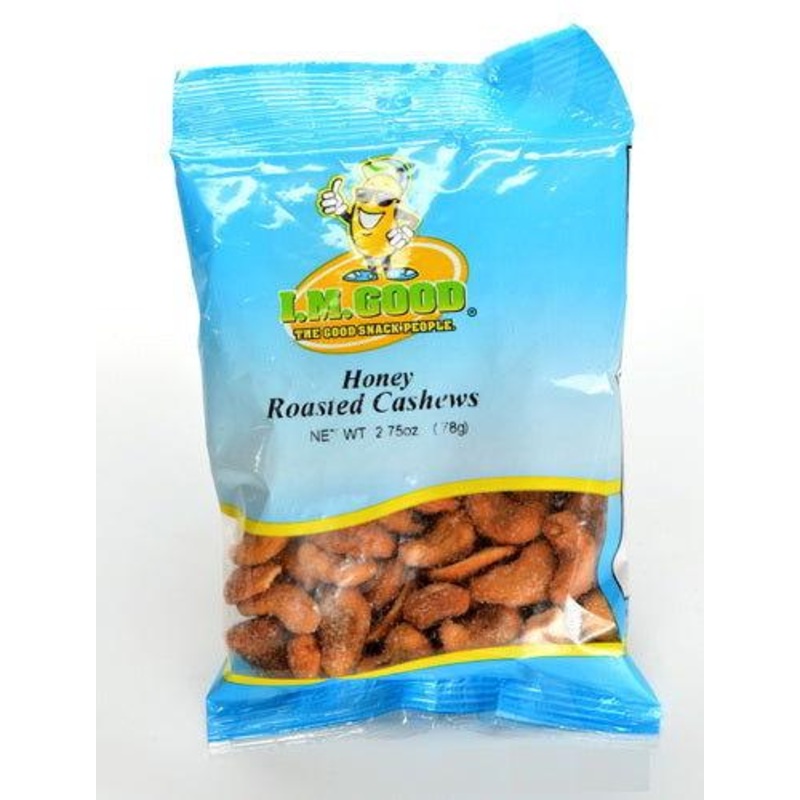 I.M. Good Honey Roasted Cashews Peg Bag