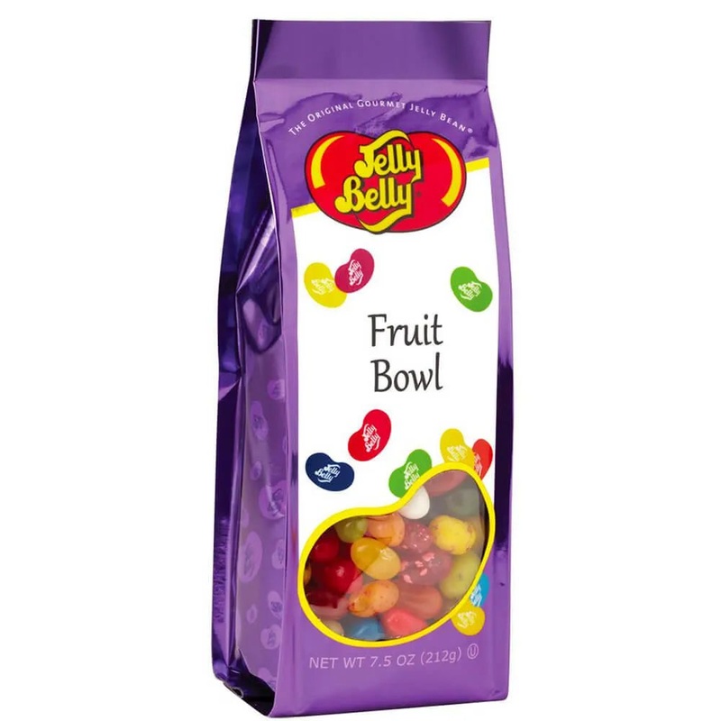 Jelly Belly Fruit Bowl Mix Jelly Beans 7.5-Ounce Bag: 12-Piece Case