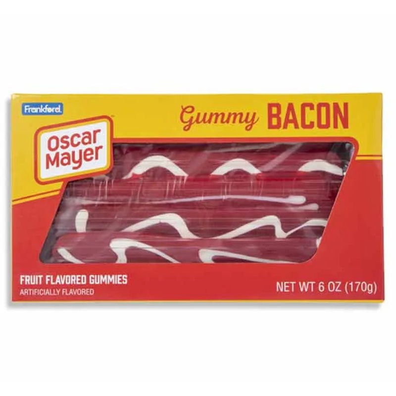 Kraft Oscar Mayer Gummy Bacon: 16-Piece Case