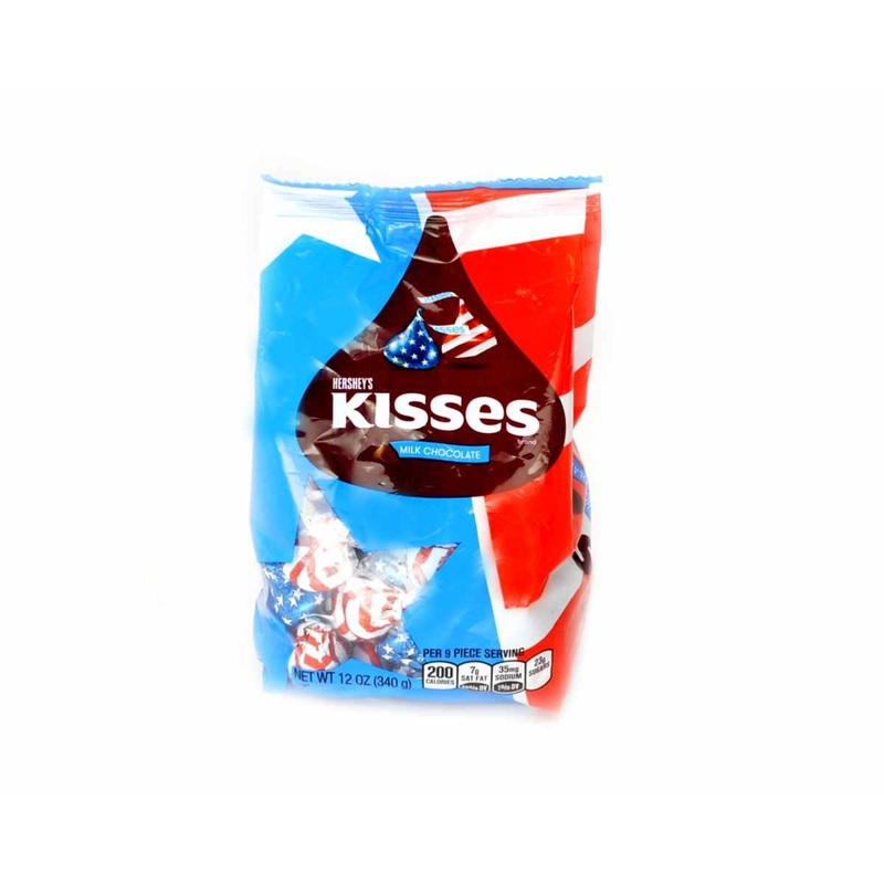 Patriotic Hershey’s Kisses Bag