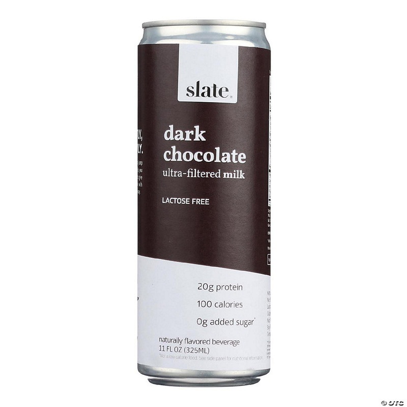 Slate Milk – Milk Aseptic Lf Dark Chocolate – Case of 12 – 11 FZ