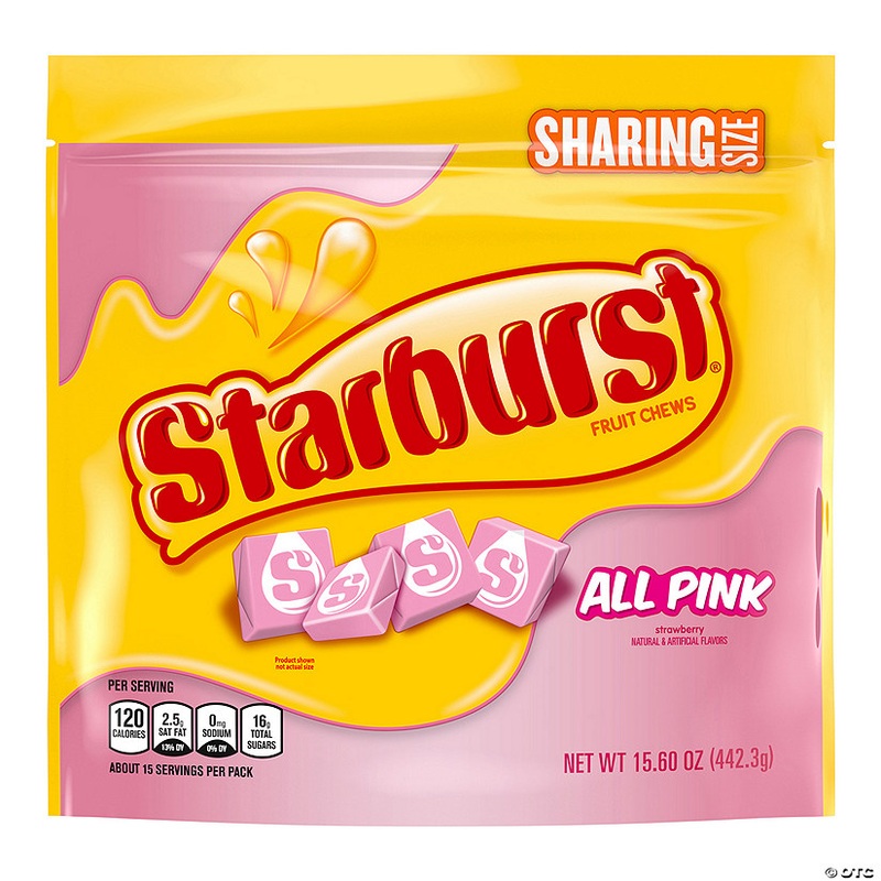 Starburst All Pink Candy Sharing Size – 90 Pc.